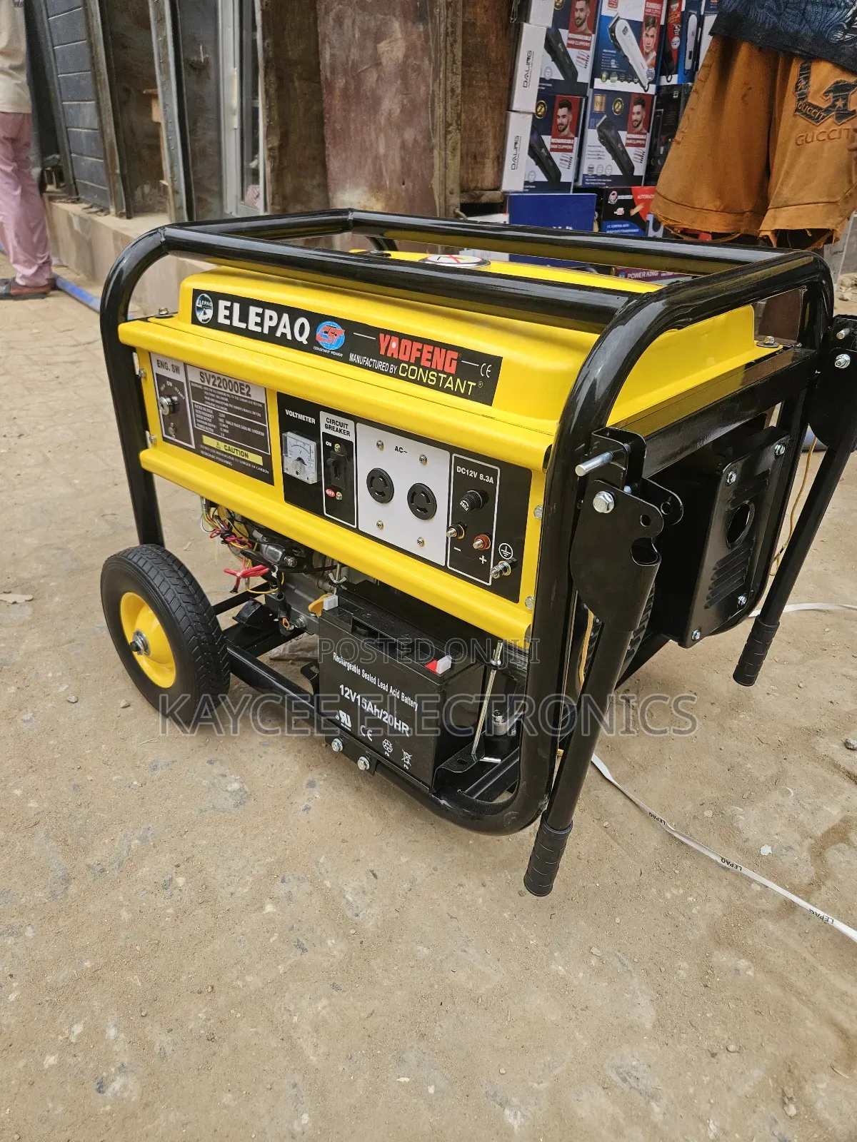 10kva Elepaq Petorl Generator