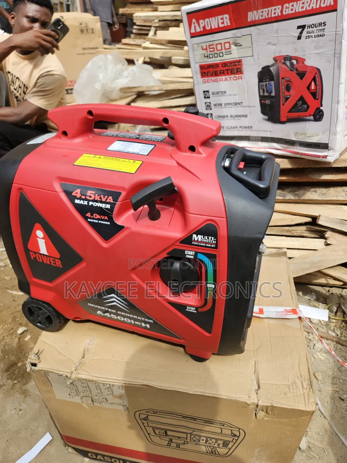 Ipower 4.5kva Petorl Inverter Generator
