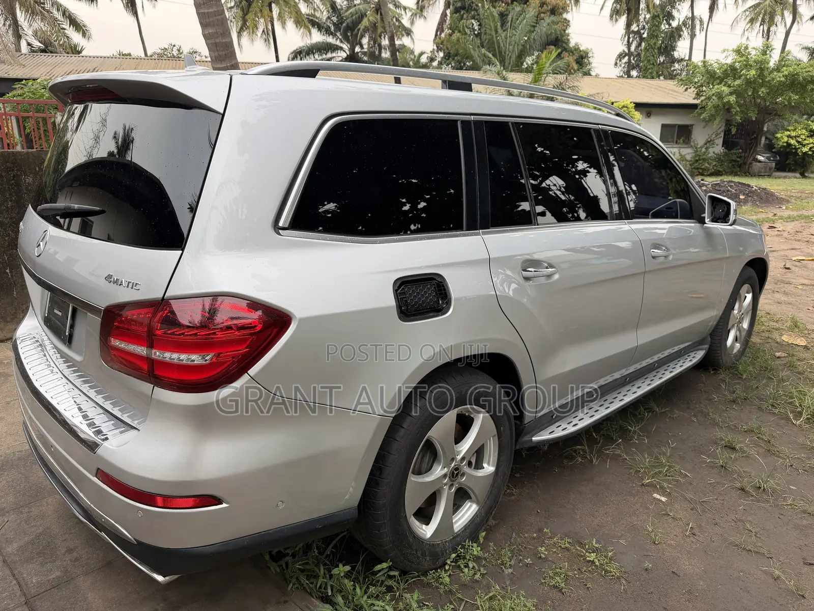 Mercedes-Benz GLS-Class GLS450 4MATIC 2018 Silver