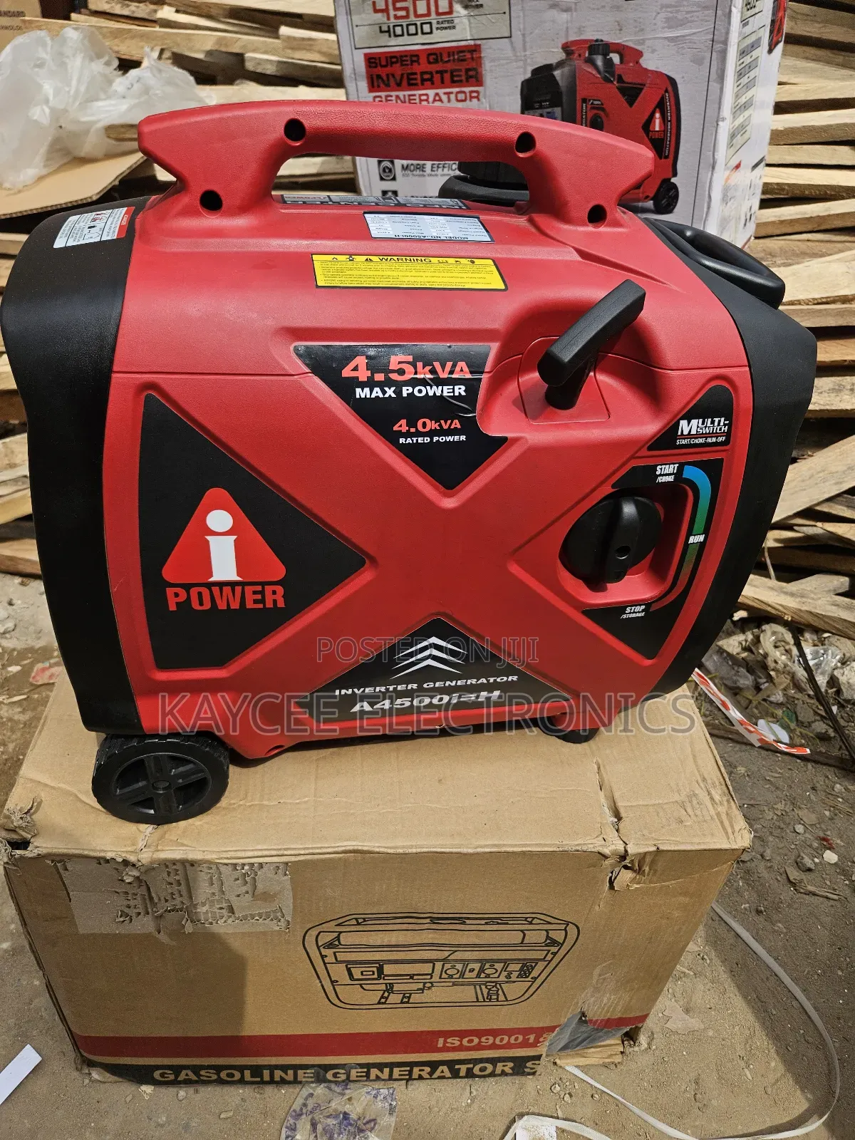 Ipower 4.5kva Soundproof Inverter Generator