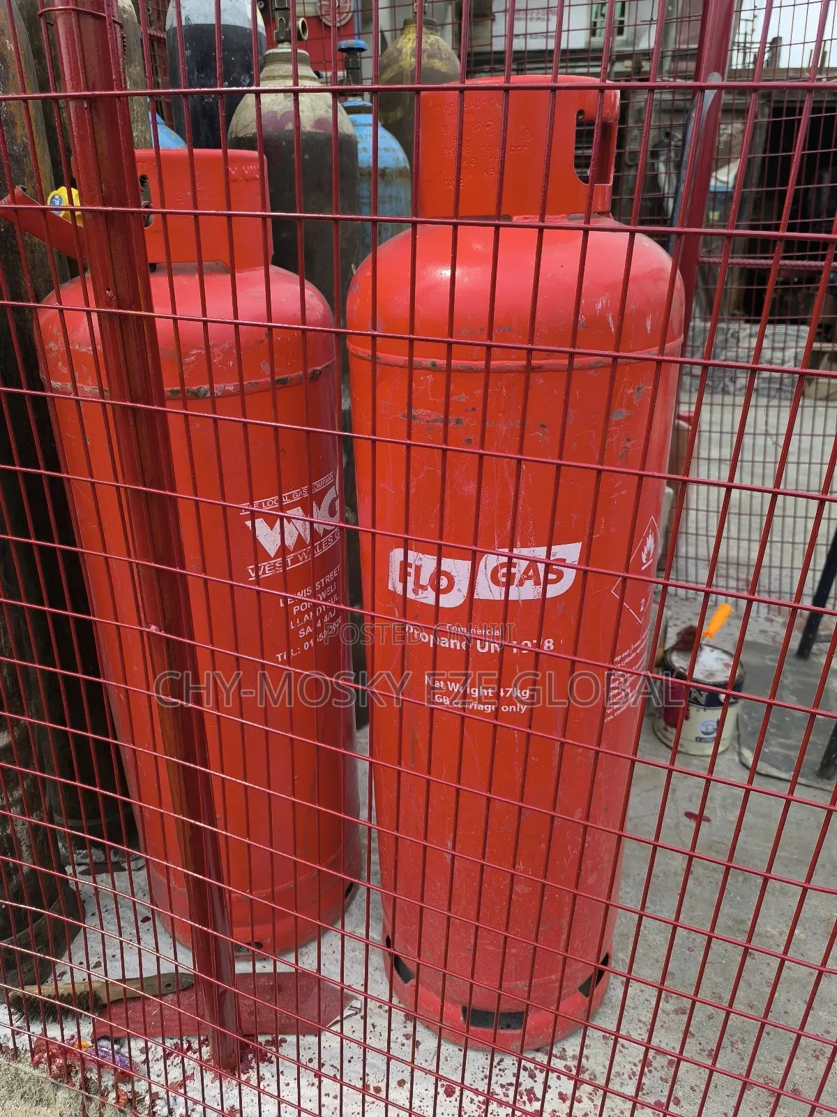 LPG Gas Cylinder (Filled 40ltr)