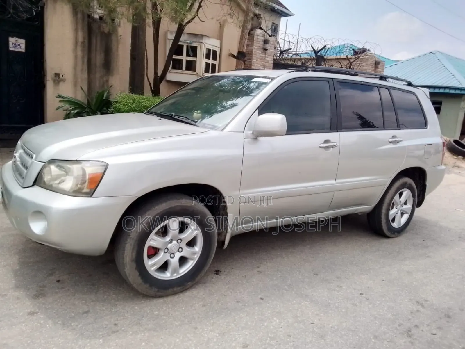Toyota Highlander 2003 Silver
