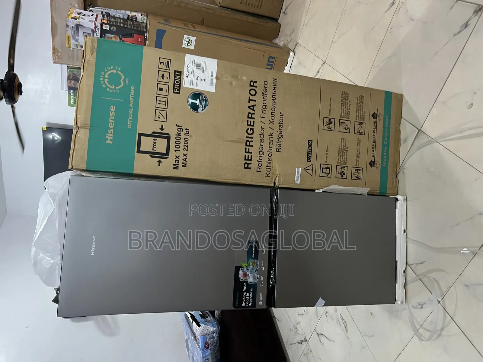 Hisense Bottom Freezer Refrigerator With Stable Performance(Ref 29dca)