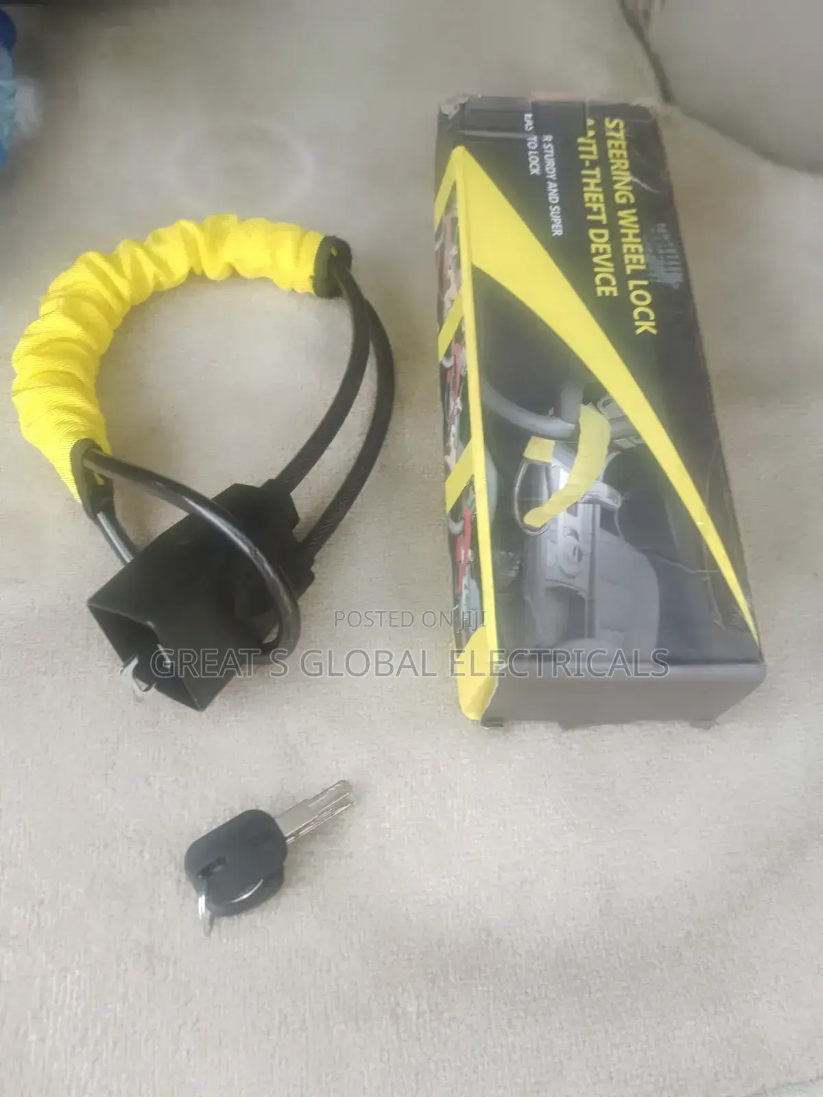 Steering Wheel Lock Anti -Theft Device