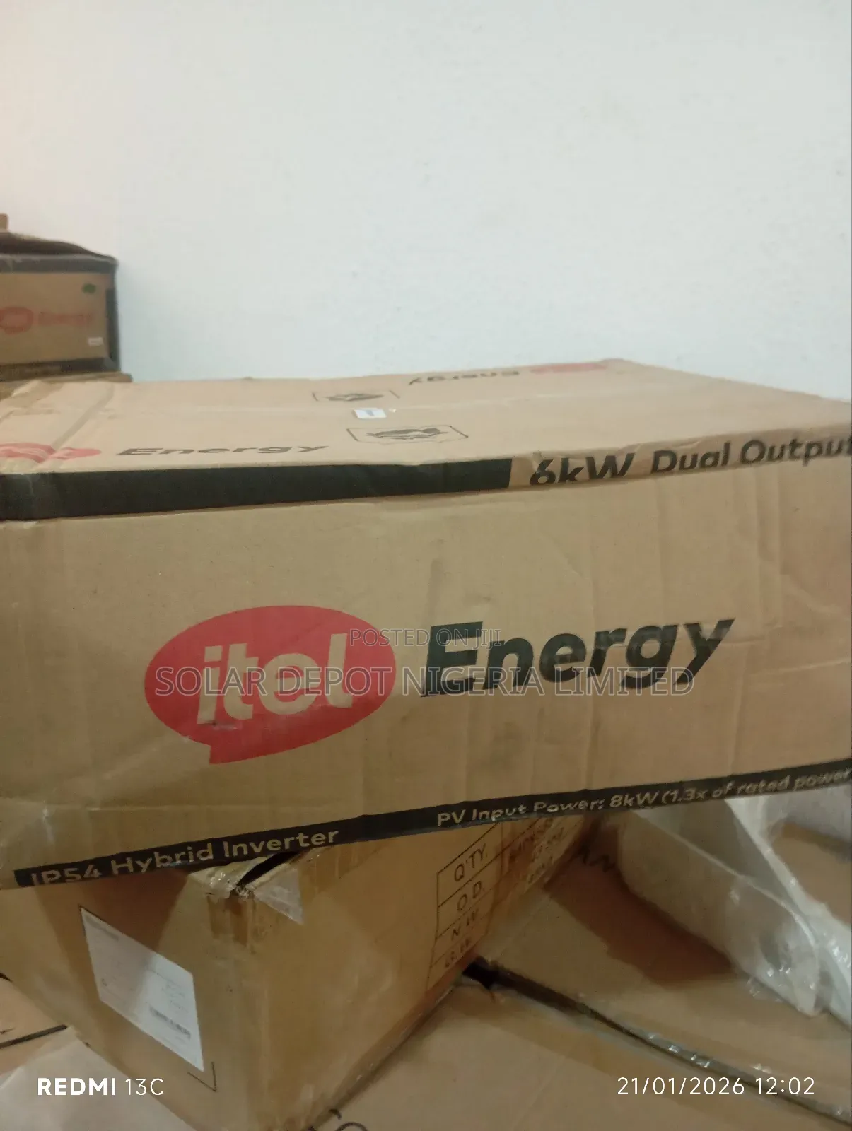 6kw 48v Itel Hybrid Inverter
