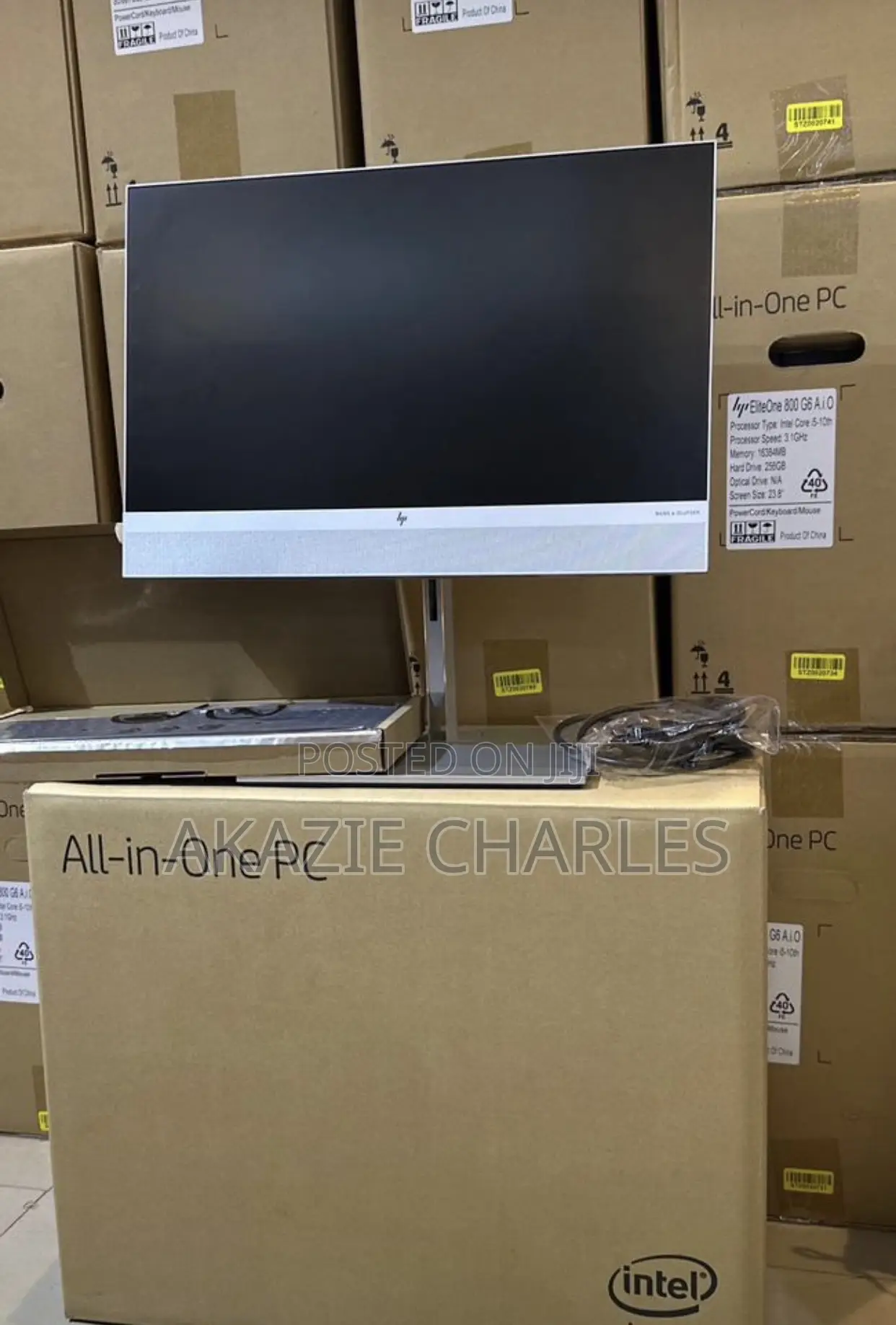 New Desktop Computer HP EliteOne 800 G6 16GB Intel Core I5 SSD 256GB