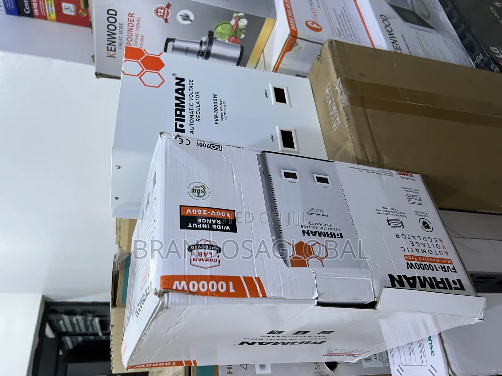 Brand New Firman 10kva Wall Mounted Stabilizer (Fvr-10000w)