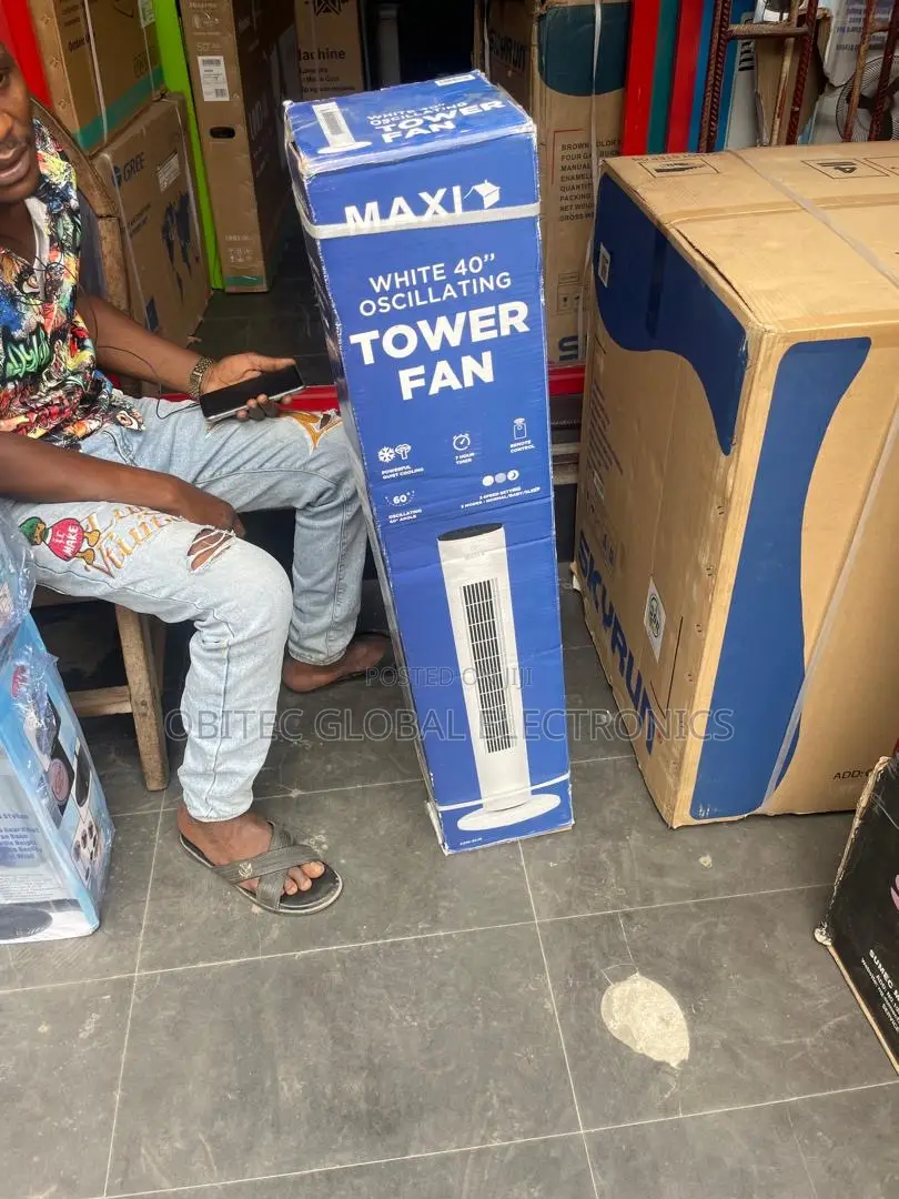 Maxi Tower Fan With Remote Control