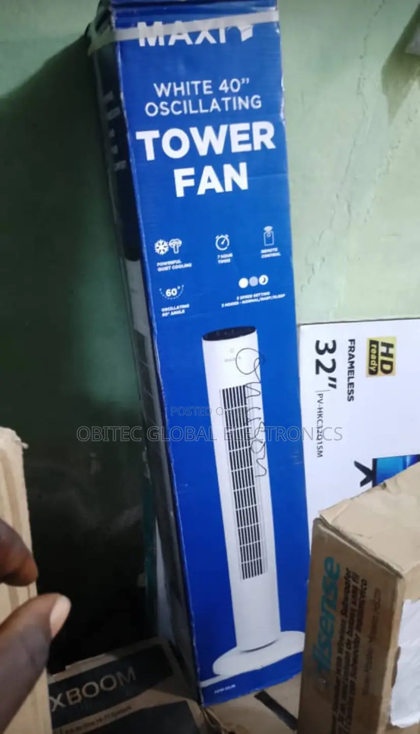 Maxi Tower Fan With Remote Control