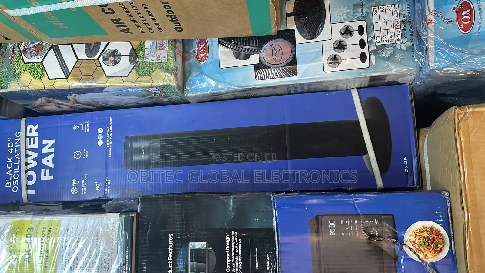 Maxi Tower Fan With Remote Control