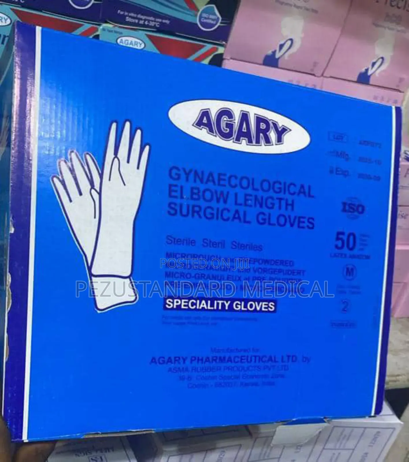 Ebowlength Gloves - Gneogological Surgical Gloves