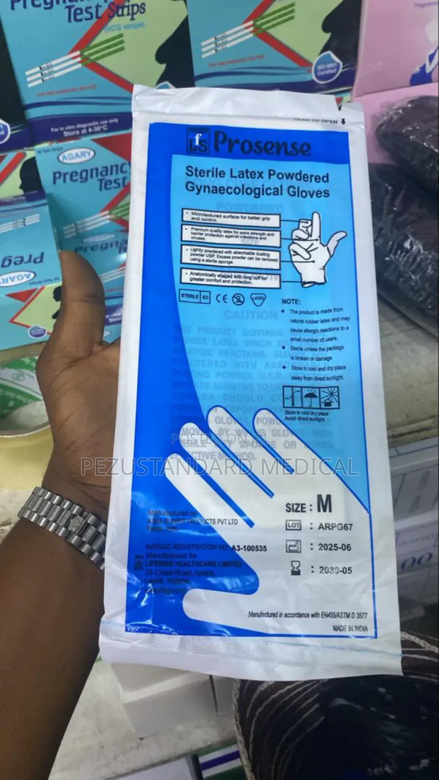 Ebowlength Gloves - Gneogological Surgical Gloves
