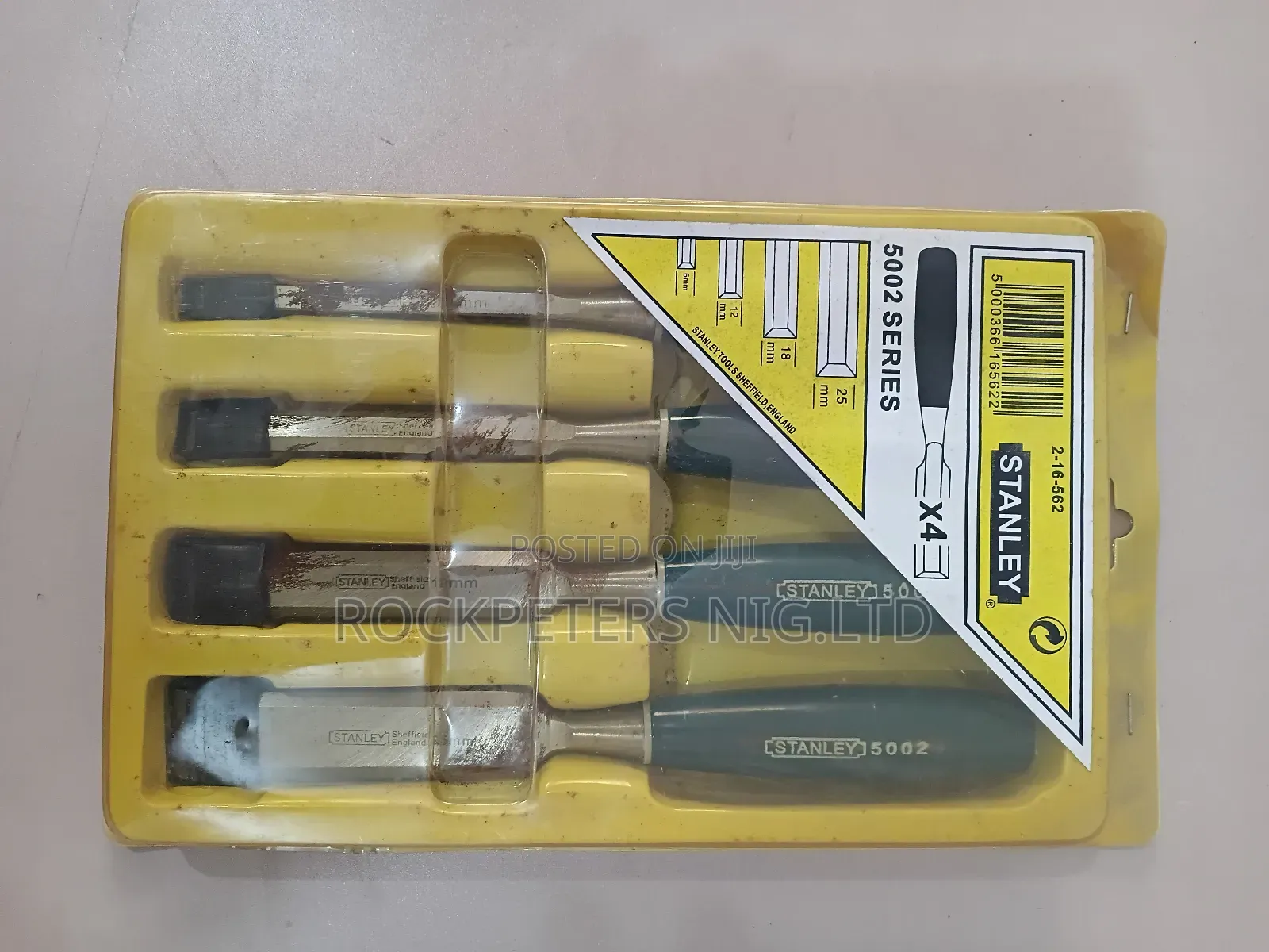 Stanley 5002 Series Chisel Set