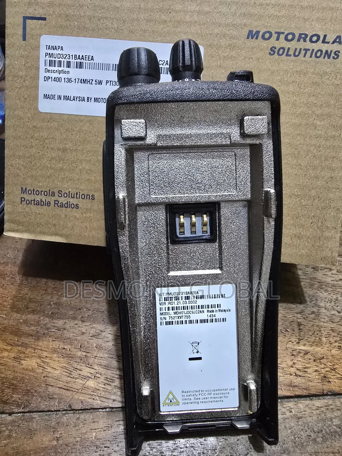 Motorola 2 Ways Digital Radio Dp1400 VHF