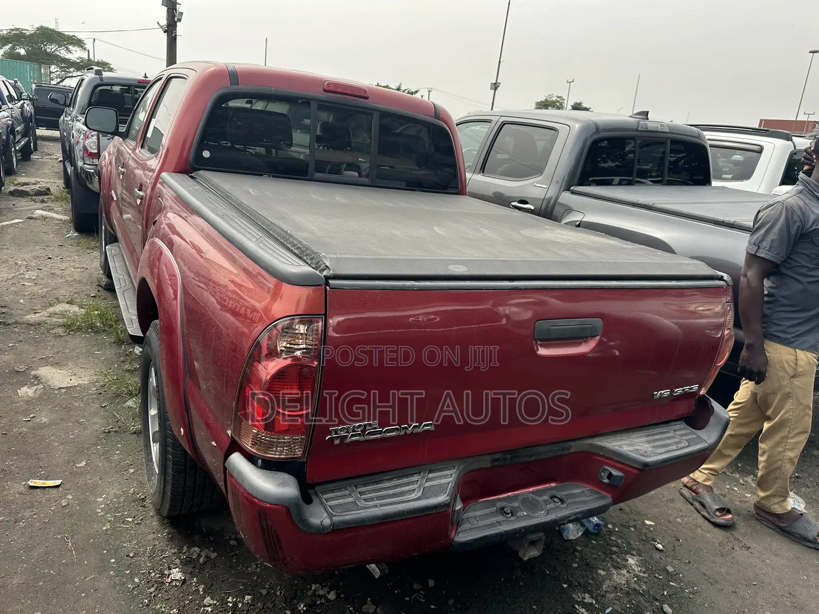 Toyota Tacoma Access Cab 2008 Red