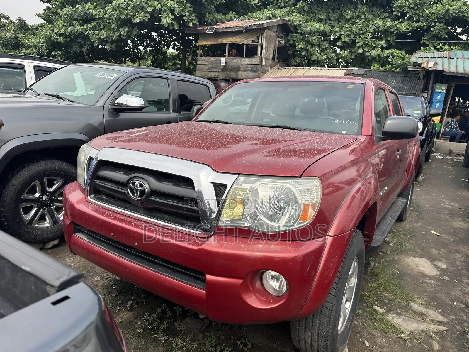 Toyota Tacoma Access Cab 2008 Red