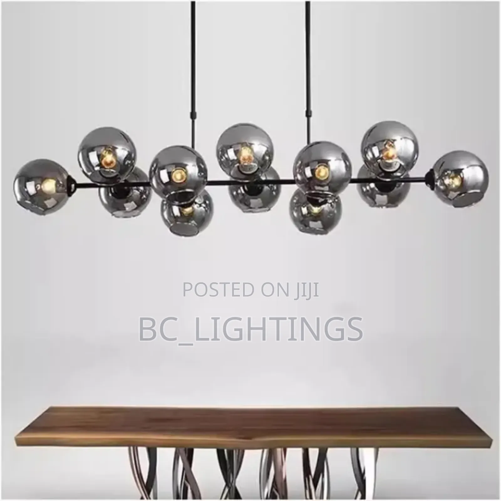 Modern Nordic Glass Chandelier