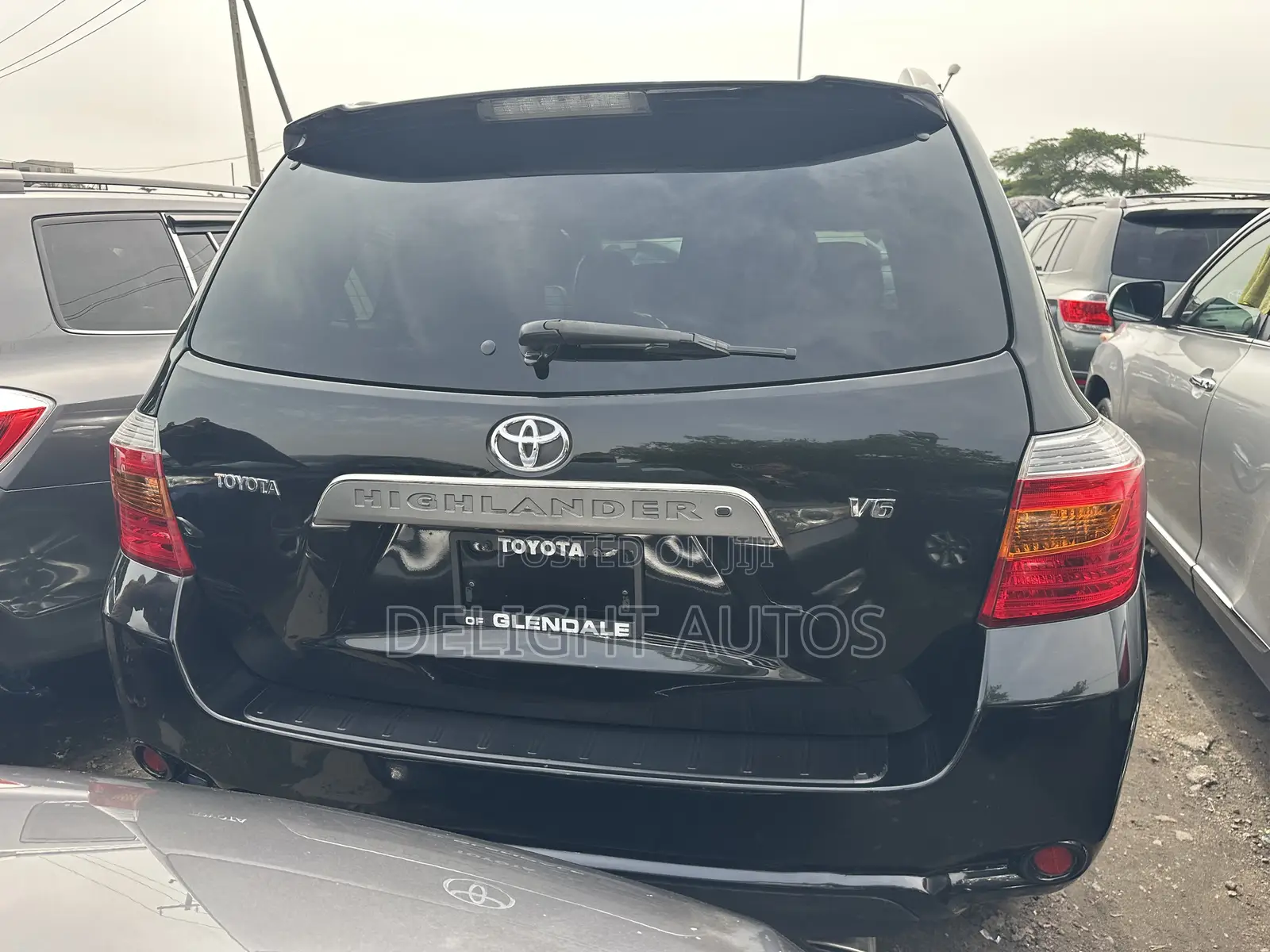 Toyota Highlander Limited 2008 Black