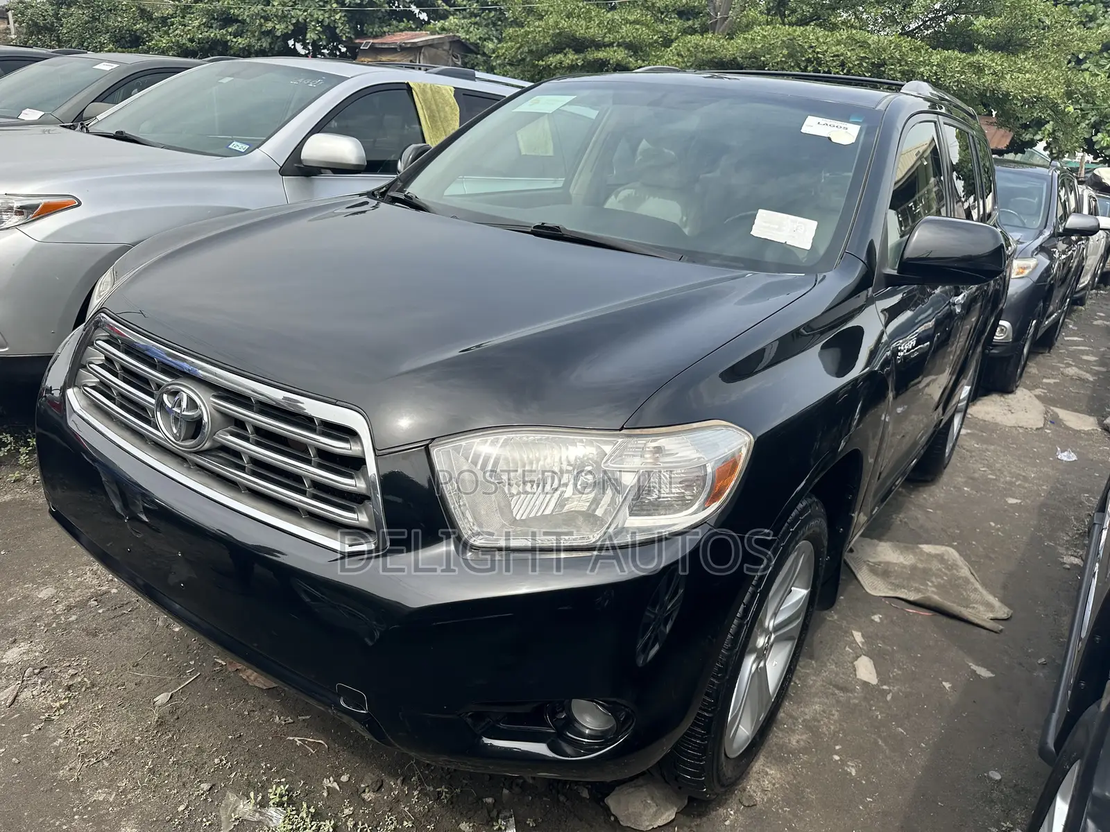 Toyota Highlander Limited 2008 Black