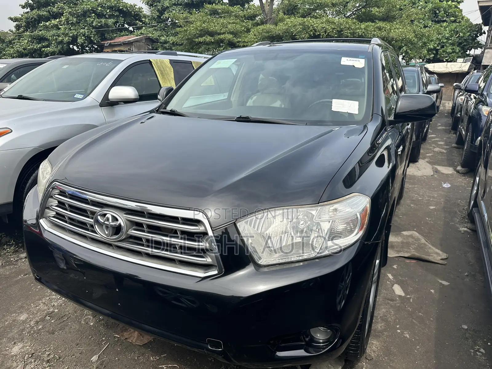 Toyota Highlander Limited 2008 Black