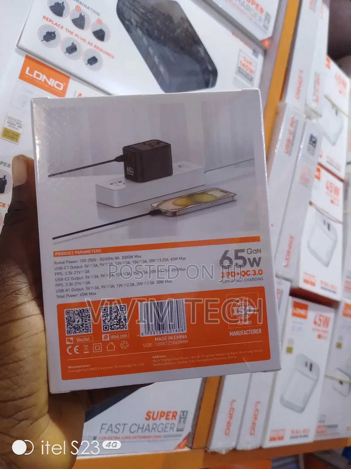 Z6 65w Ldnio Travel Adapter