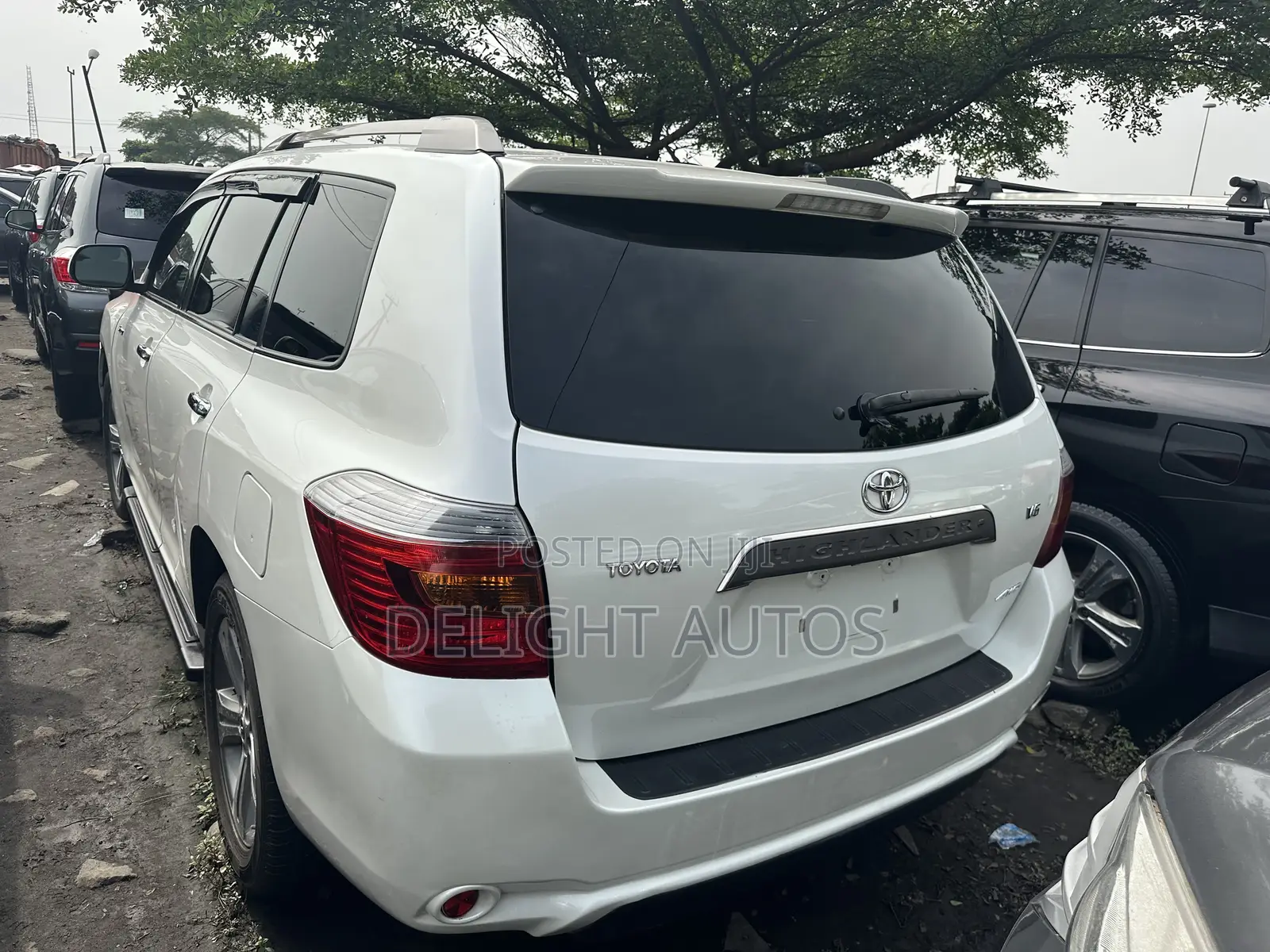 Toyota Highlander Limited 2008 White