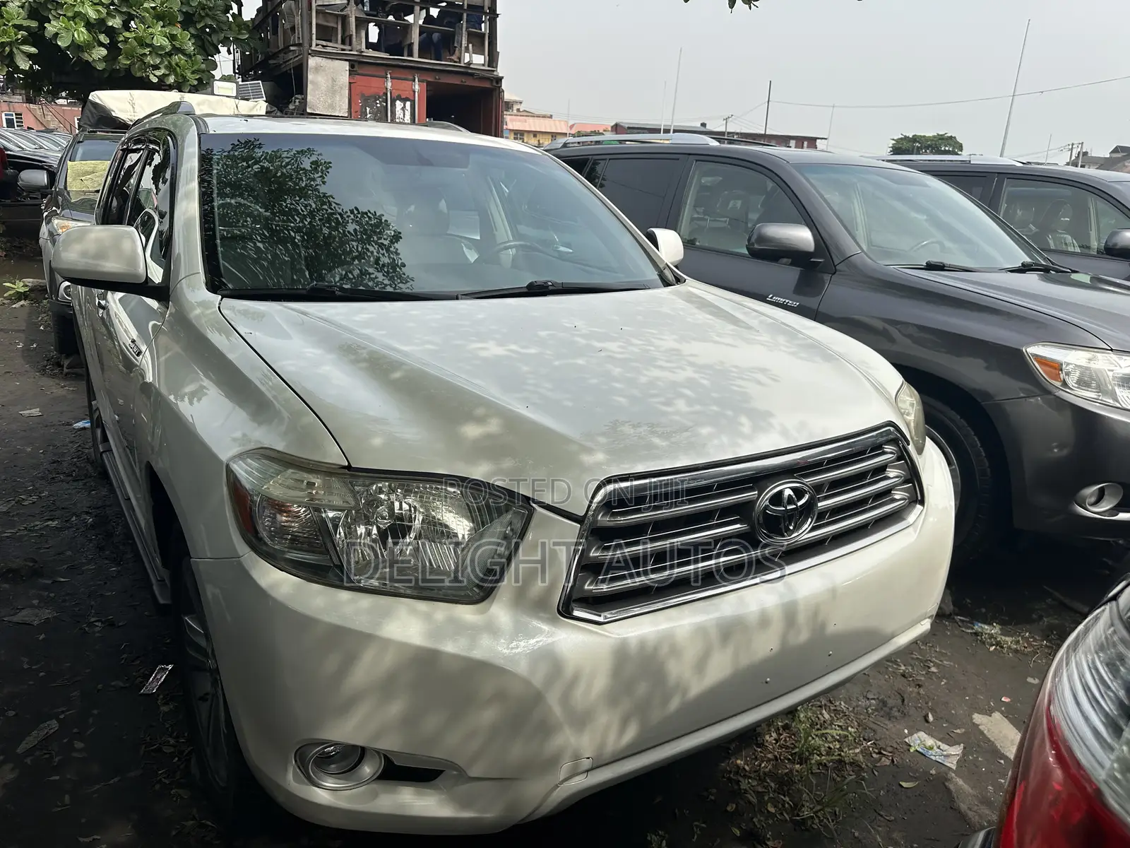 Toyota Highlander Limited 2008 White