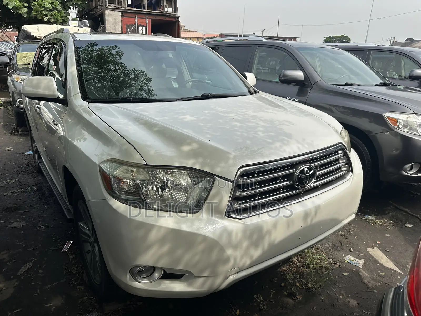 Toyota Highlander Limited 2008 White