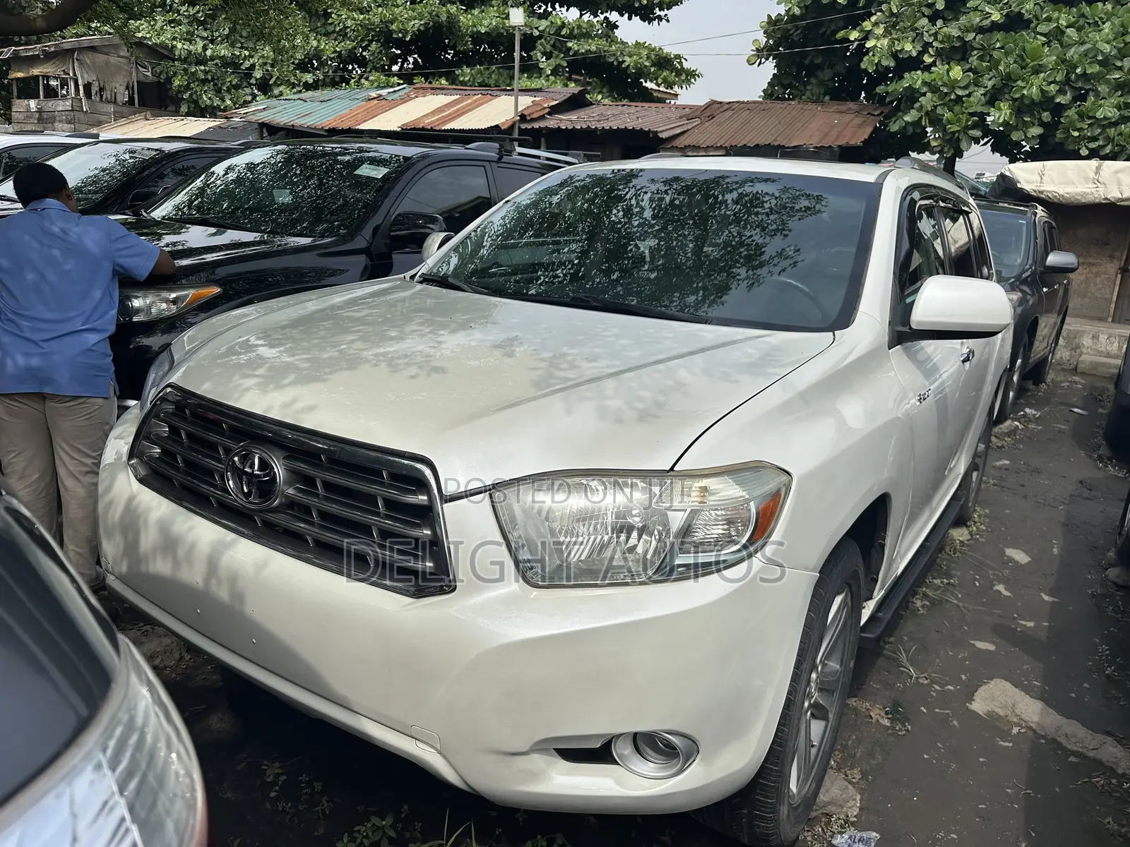Toyota Highlander Limited 2008 White