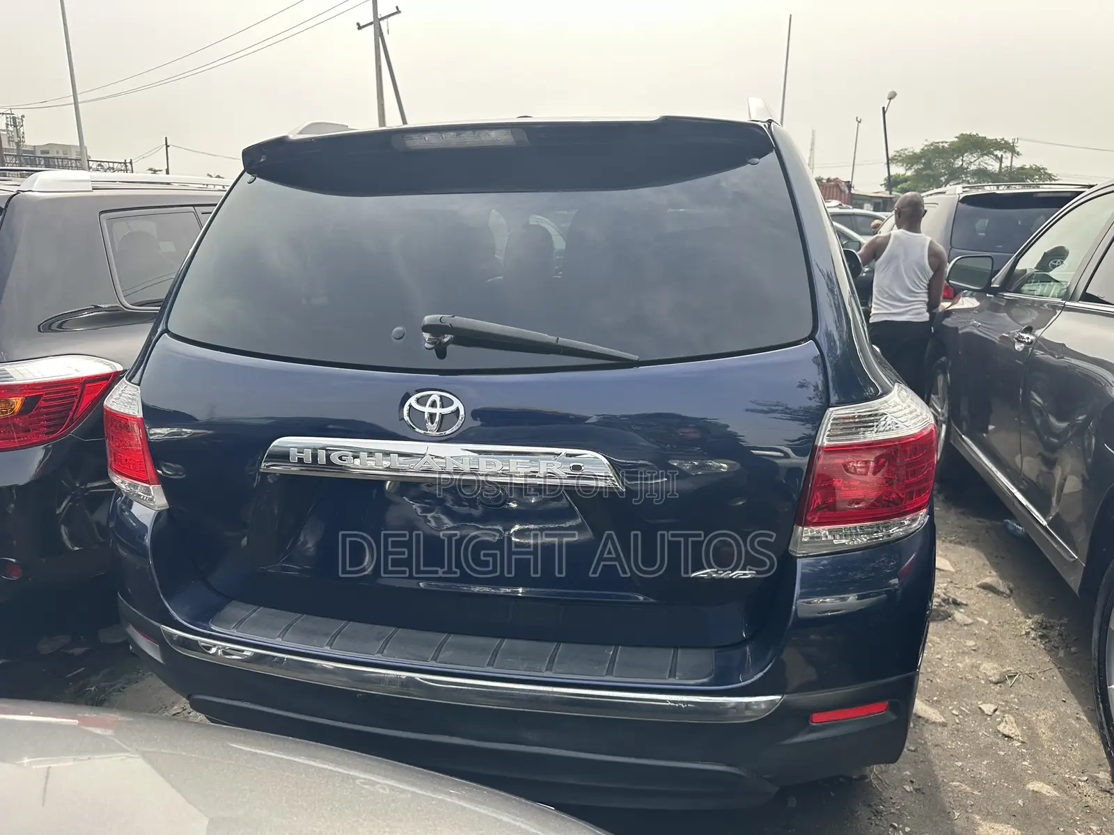 Toyota Highlander Limited 2012 Blue