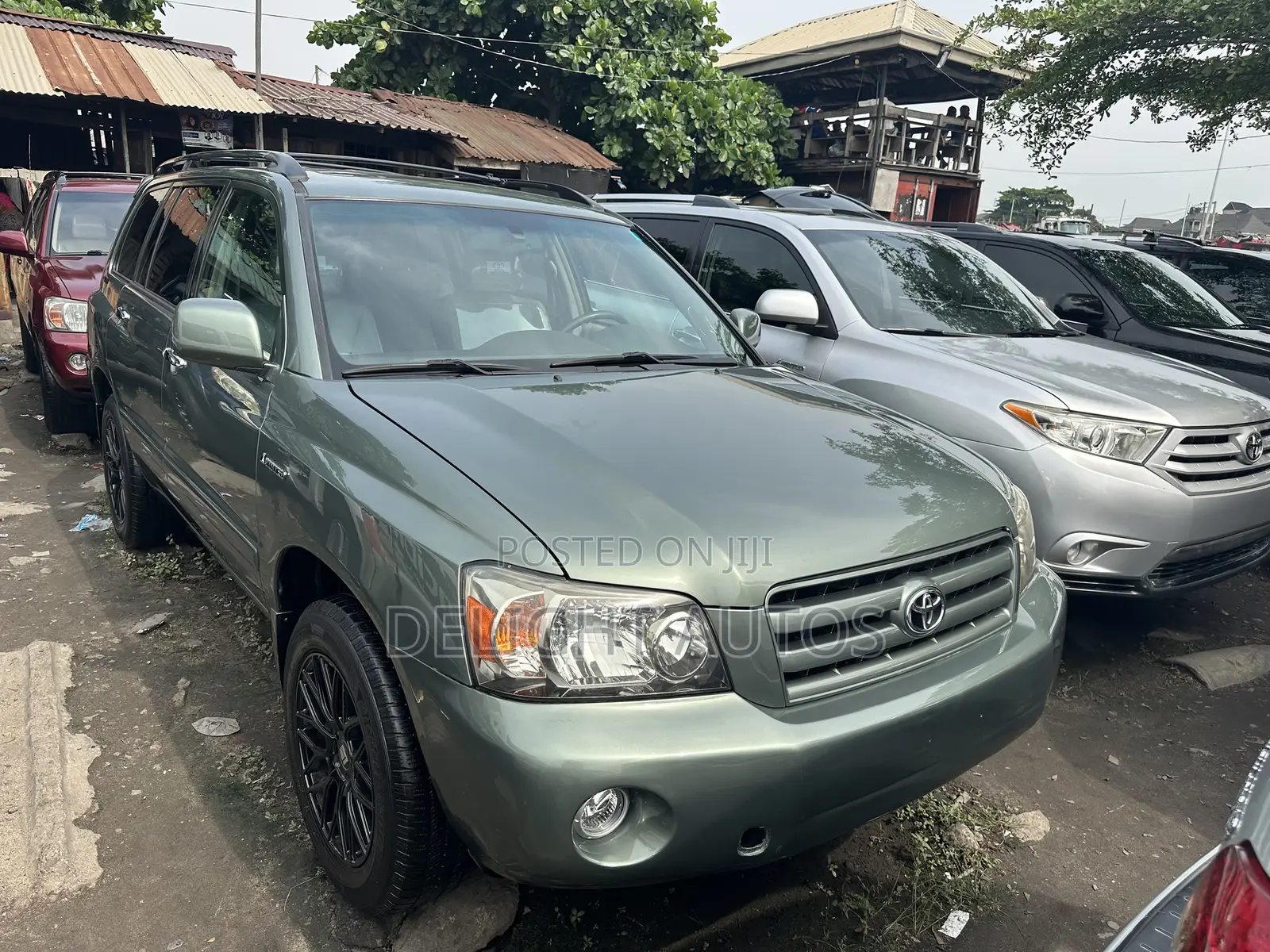 Toyota Highlander V6 2005 Green