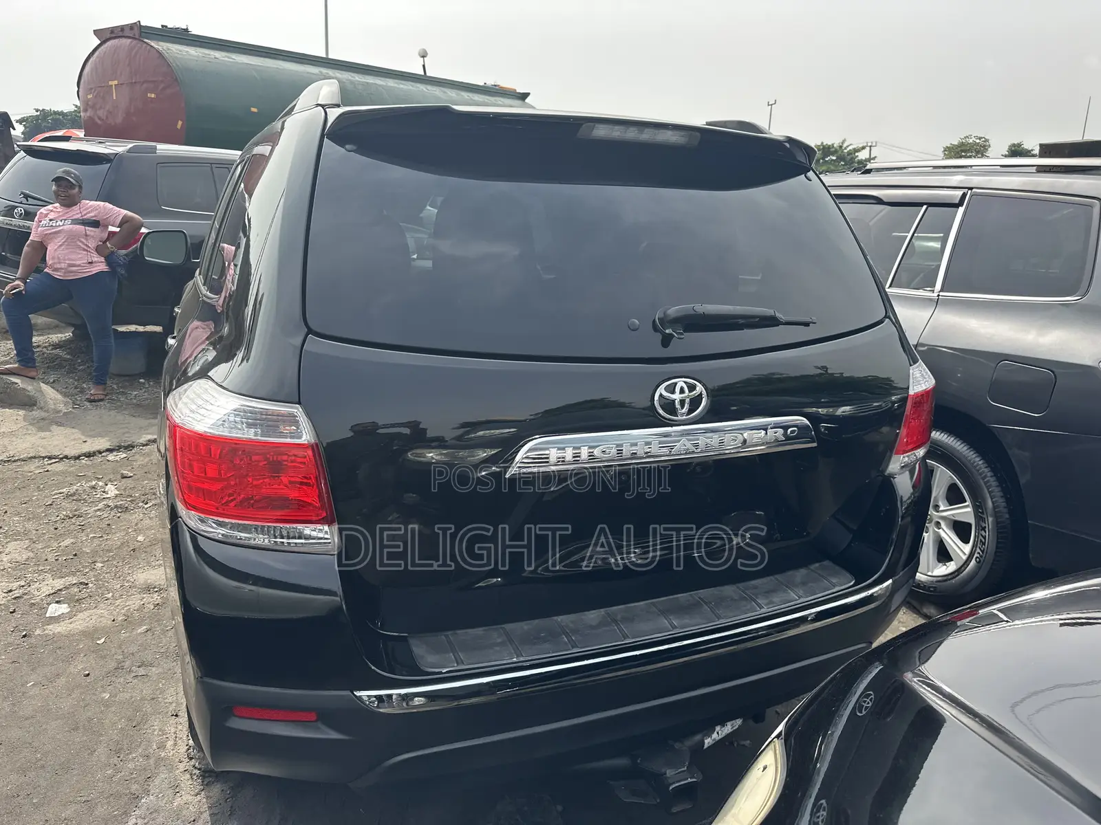 Toyota Highlander Limited 3.5l 4WD 2013 Black