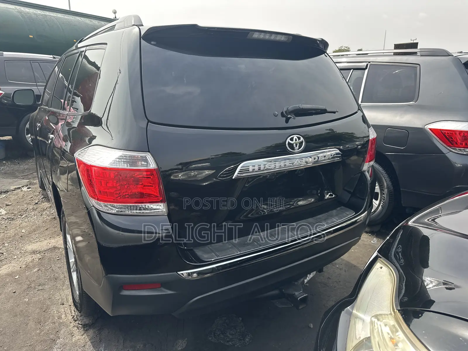 Toyota Highlander Limited 3.5l 4WD 2013 Black