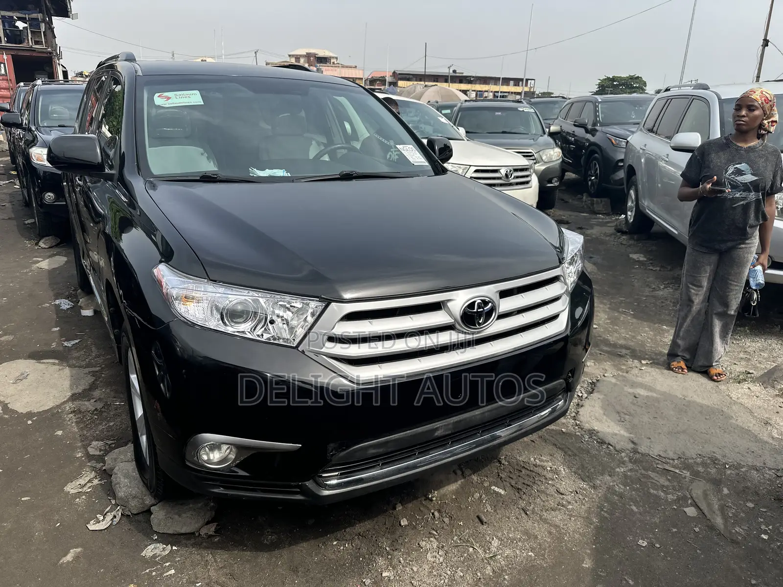 Toyota Highlander Limited 3.5l 4WD 2013 Black
