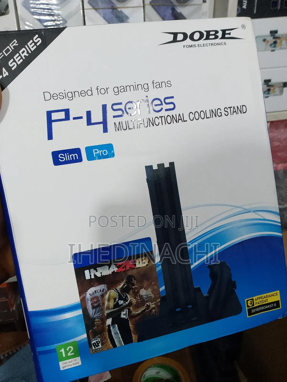 Multifunctional Vertical Cooling Stand for Ps4 Slim Pro