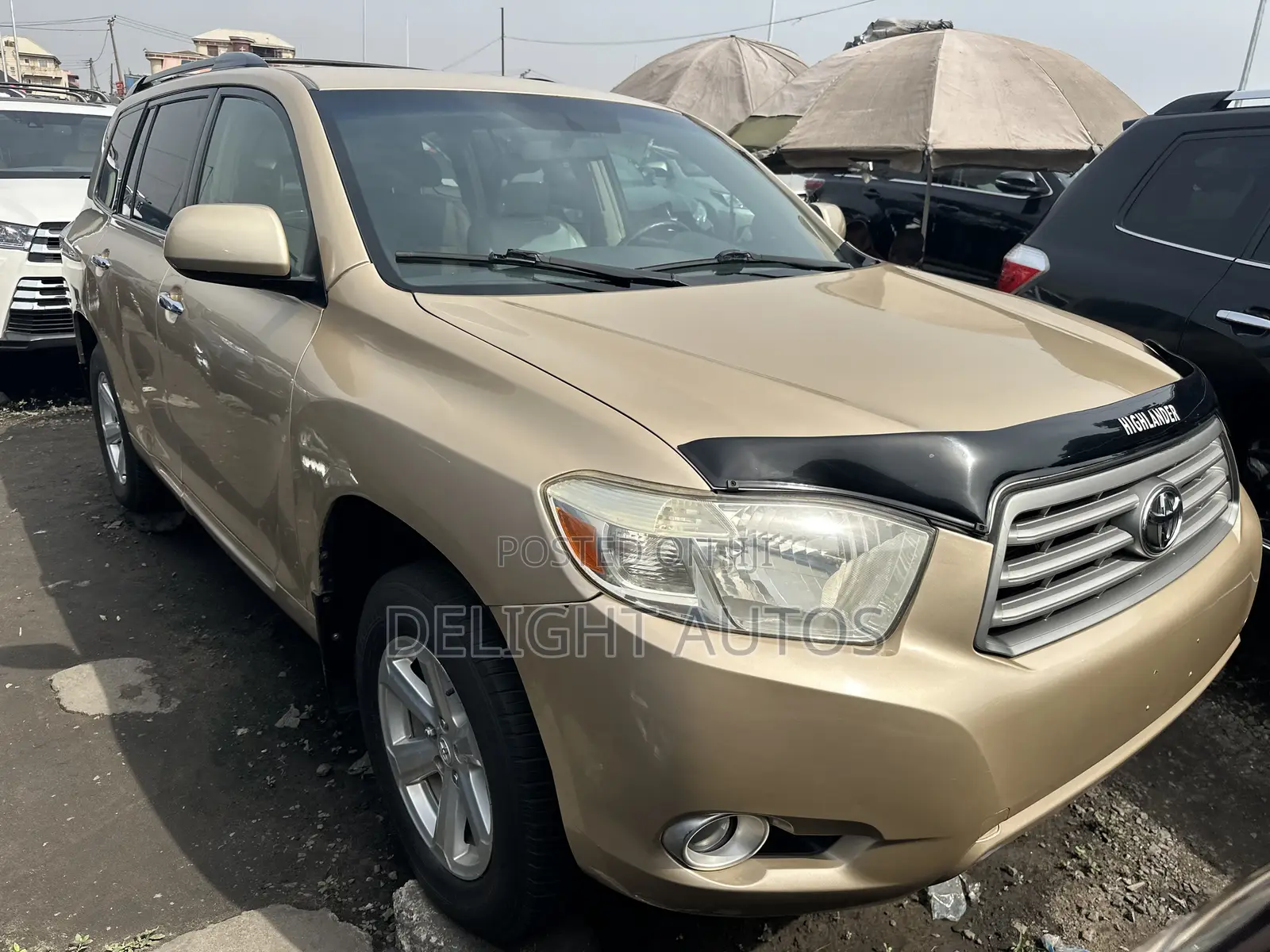Toyota Highlander Limited 2008 Gold
