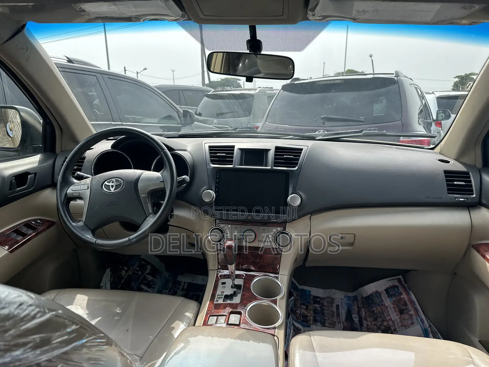 Toyota Highlander Limited 2008 Gold