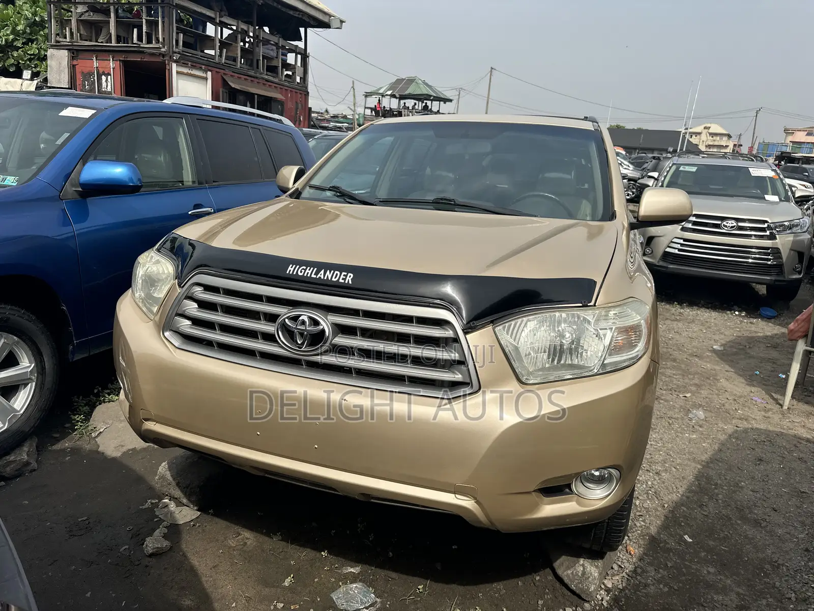 Toyota Highlander Limited 2008 Gold