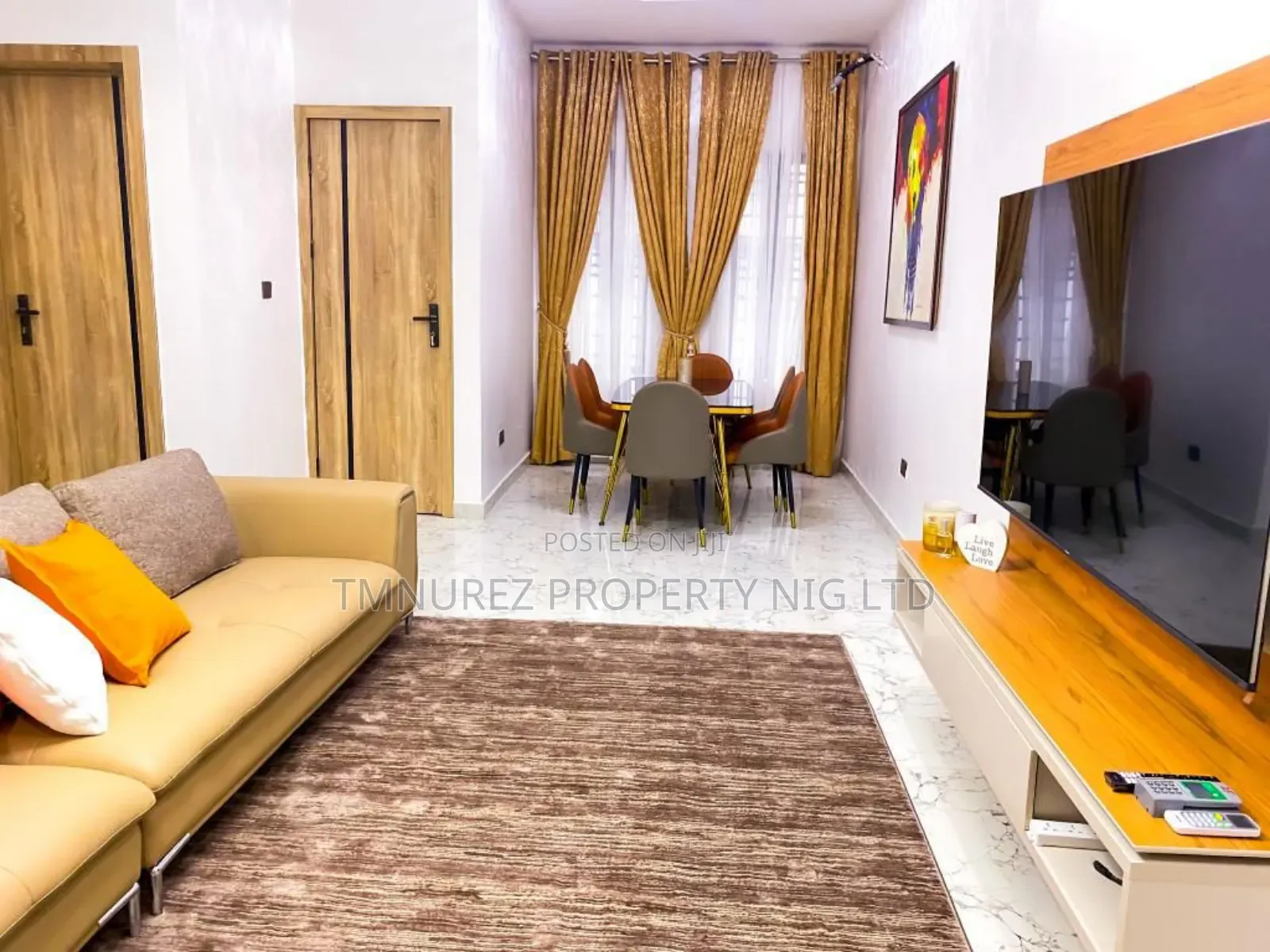 Furnished 4bdrm Duplex in Orchild Road, Chevron for rent