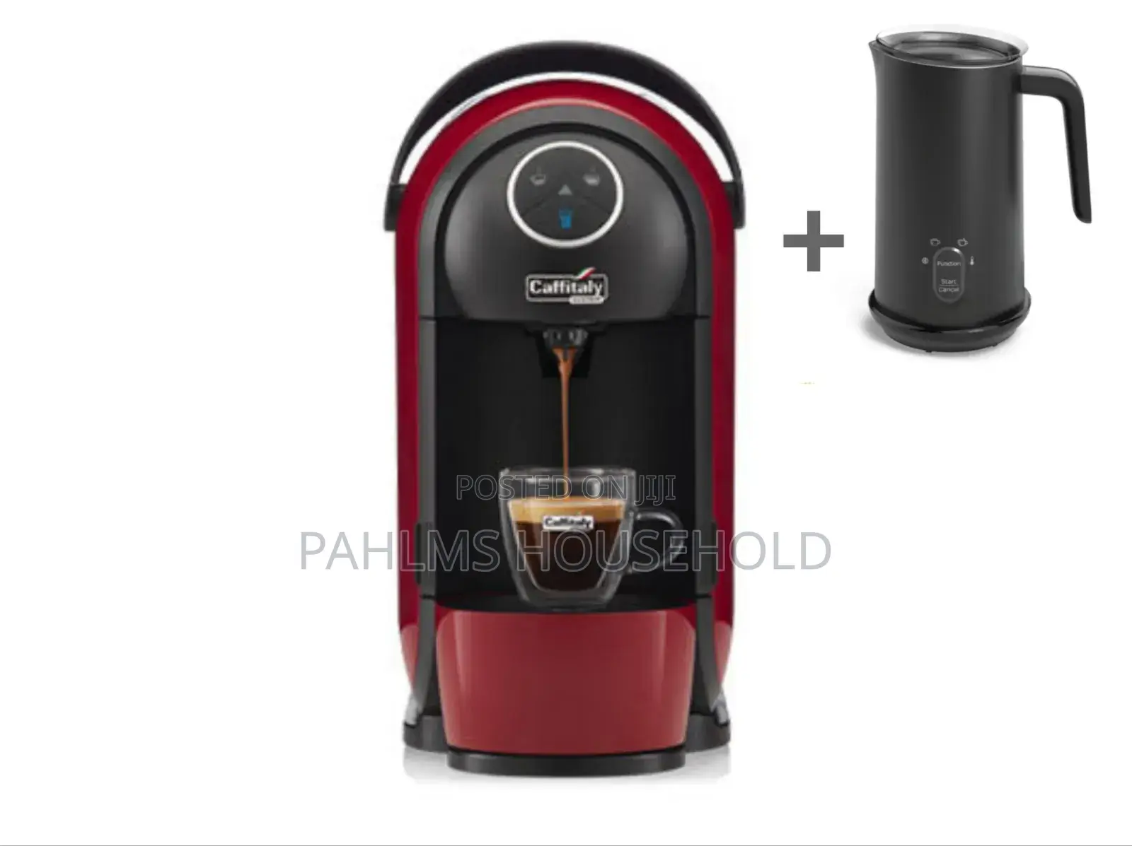 Caffitaly Capsule Coffee Machine + Free Milk Frother