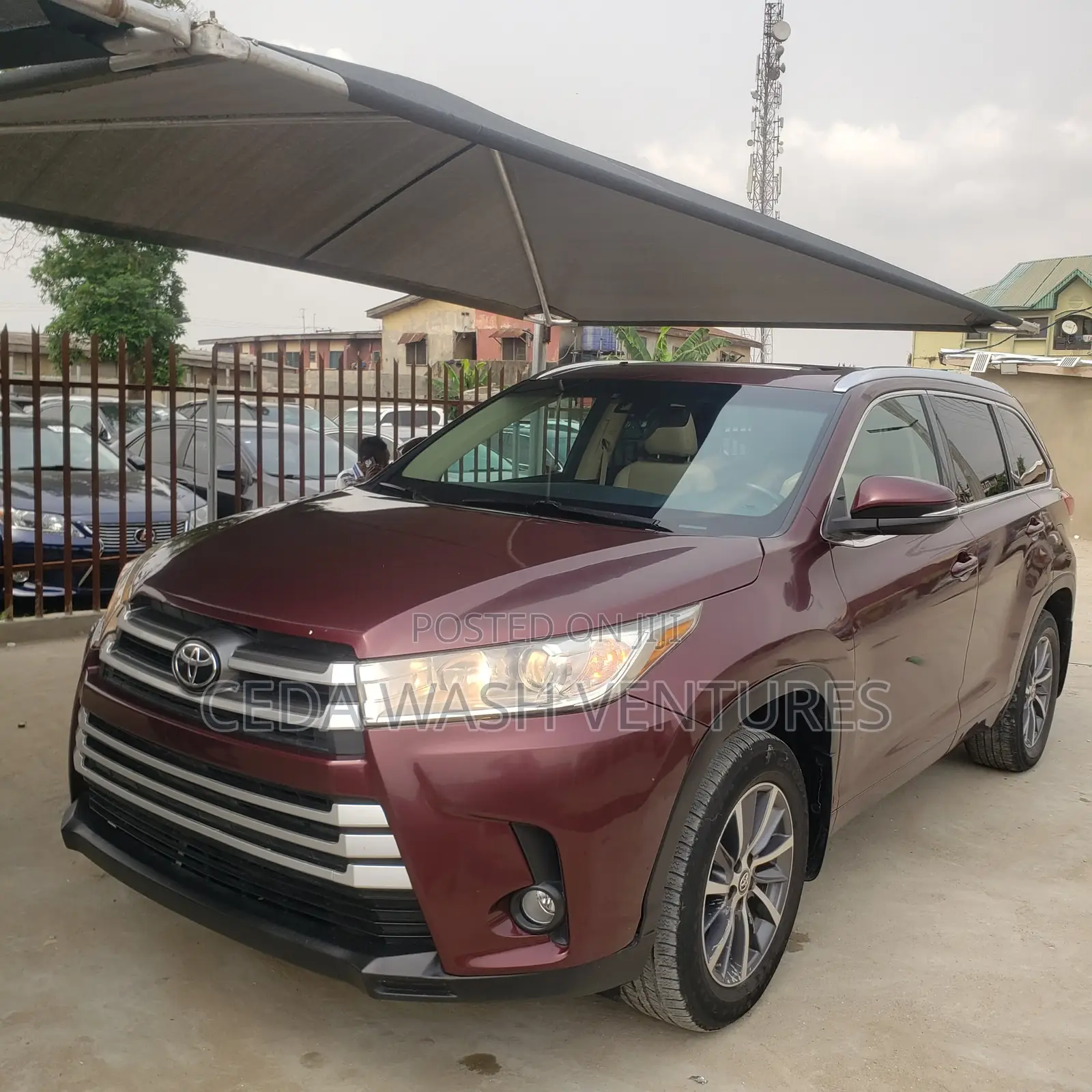 Toyota Highlander 2017 Red