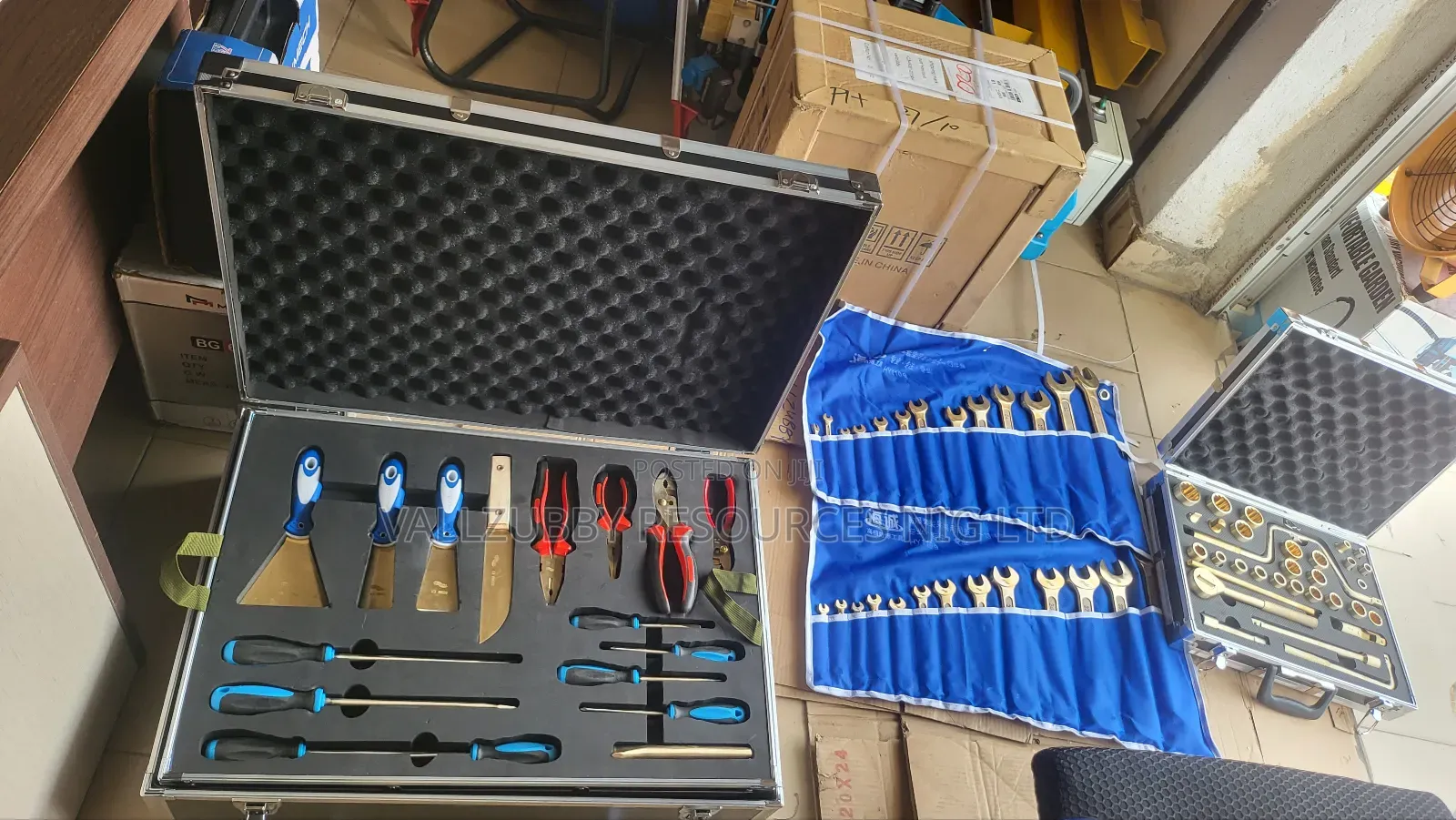 Non Spark Beryllium Copper Tool Box