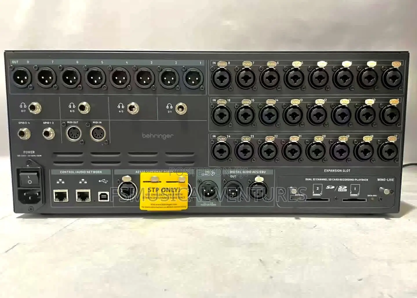 Behringer Wing Rack Rackmount 48-Channels Digital Mixer Engine