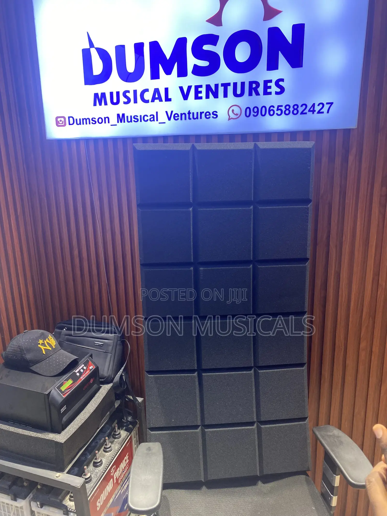 High Density Acoustic Soundproofing Panels 100 X 50cm High Density