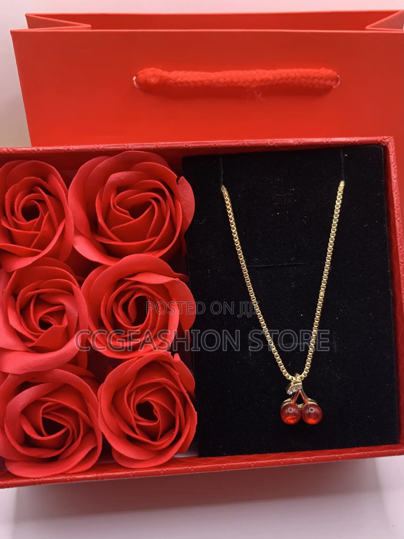 Rose Box of Necklaces