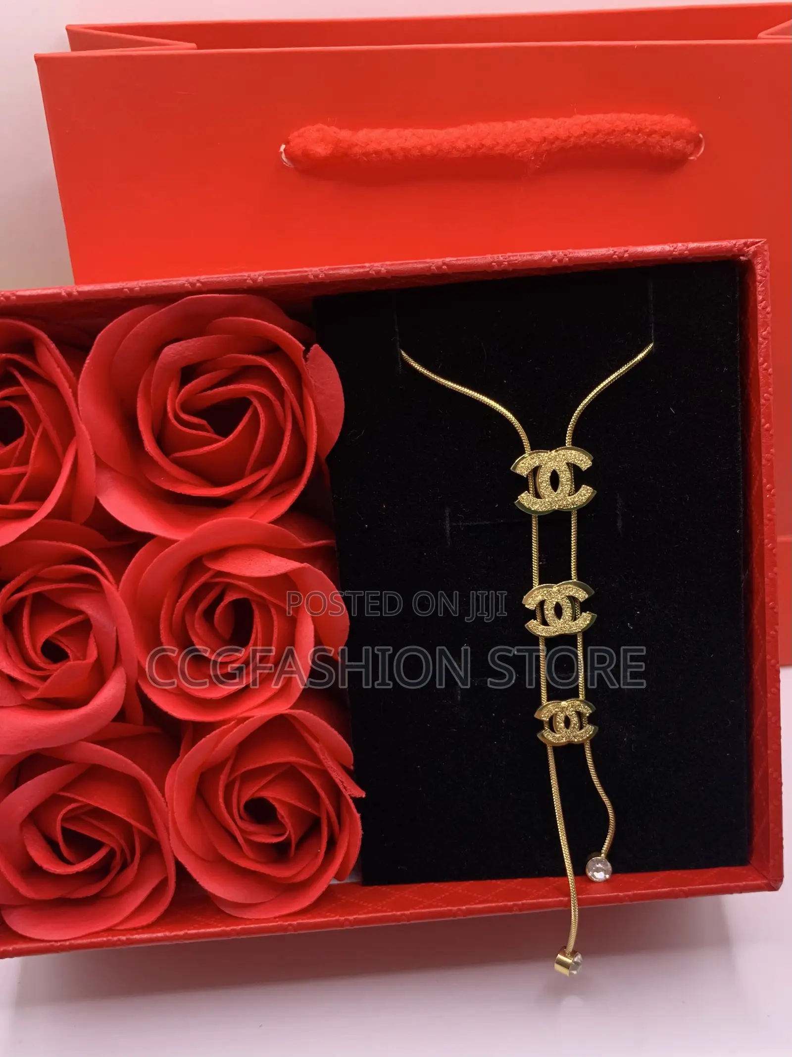 Rose Box of Necklaces