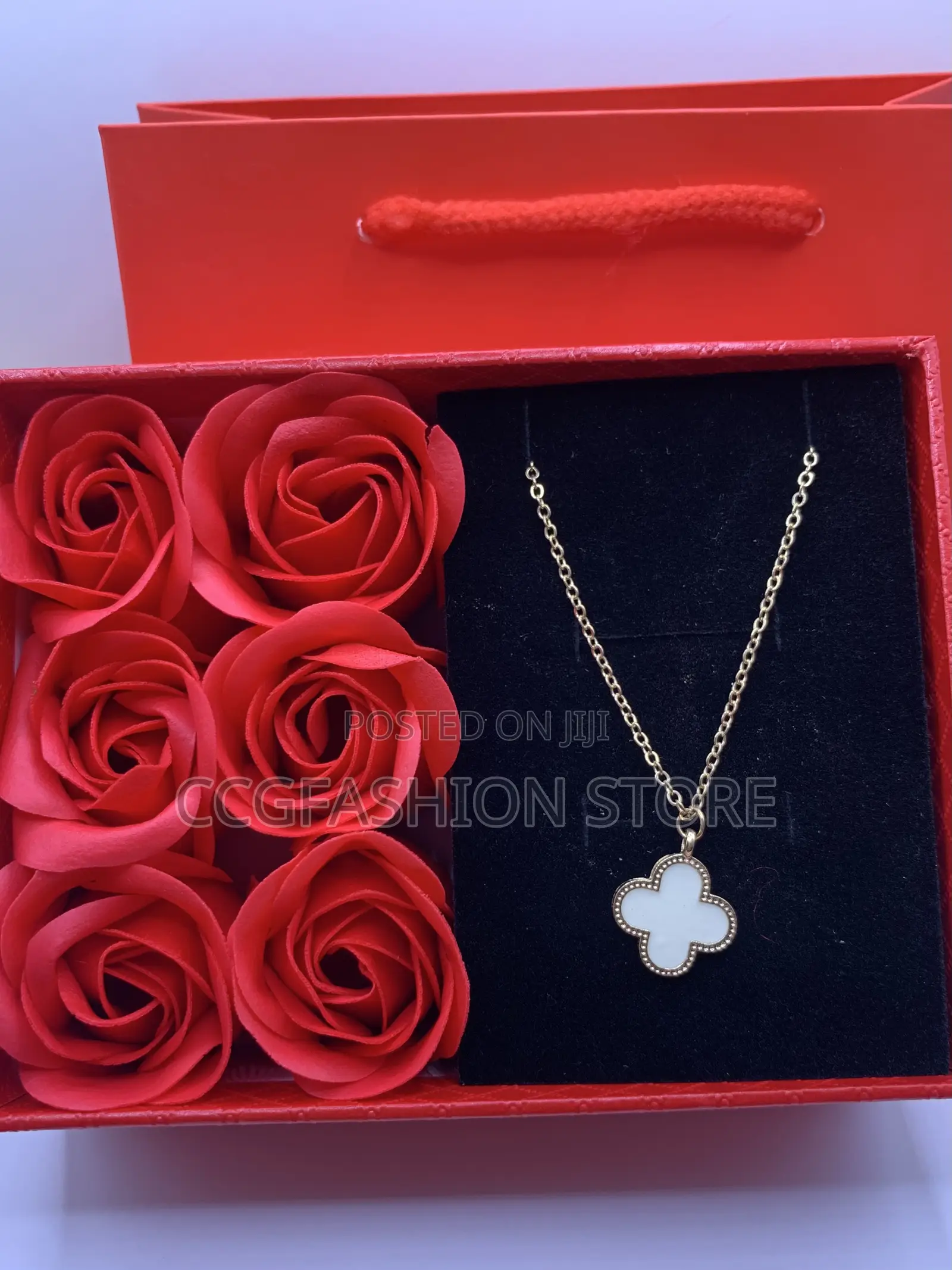 Rose Box of Necklaces