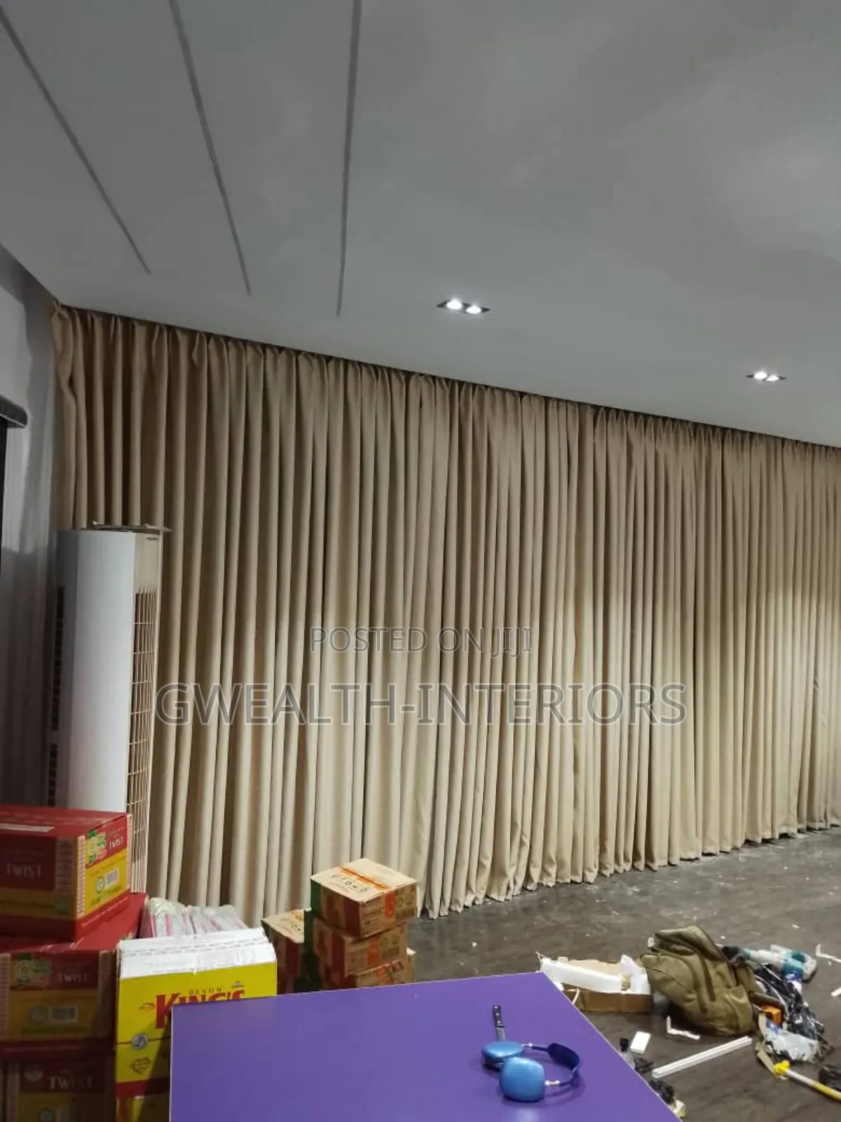 Beautiful Beige Turkish Curtains