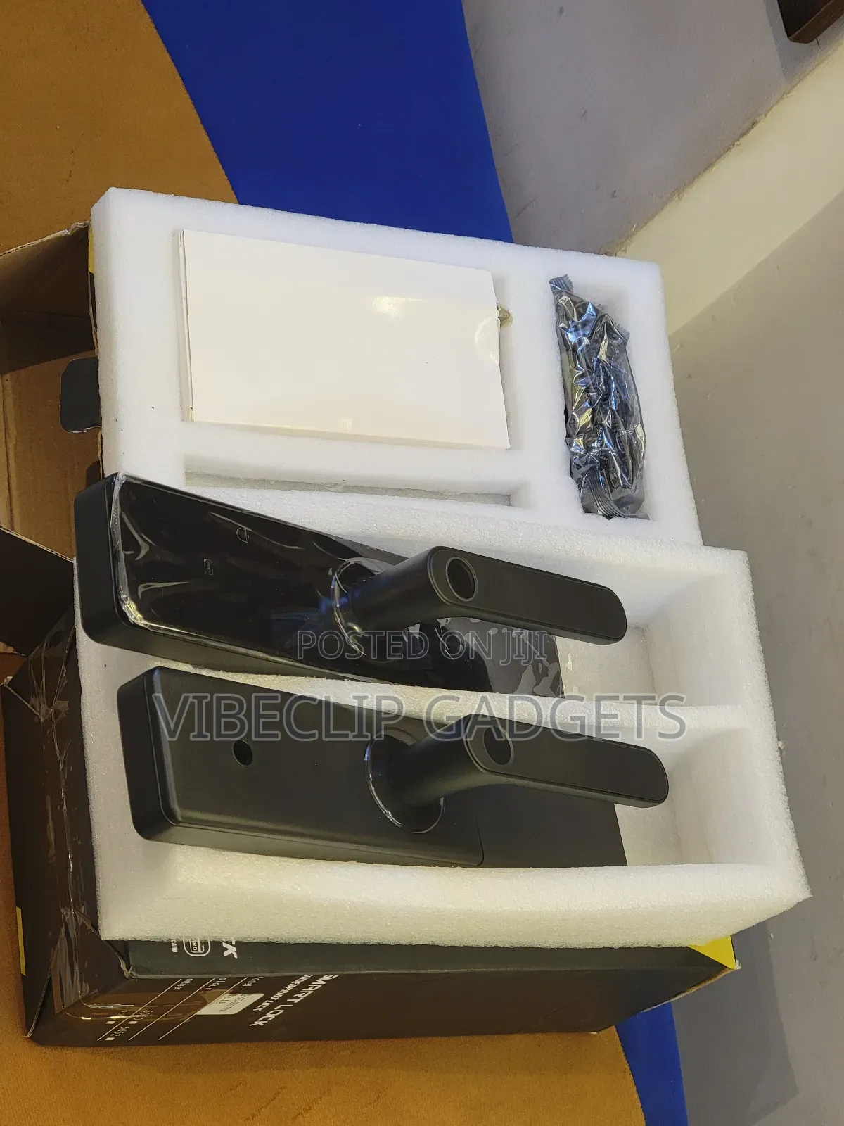 Tuya Smart Door Lock With Fingerprint, Pin, Card, Mobile App