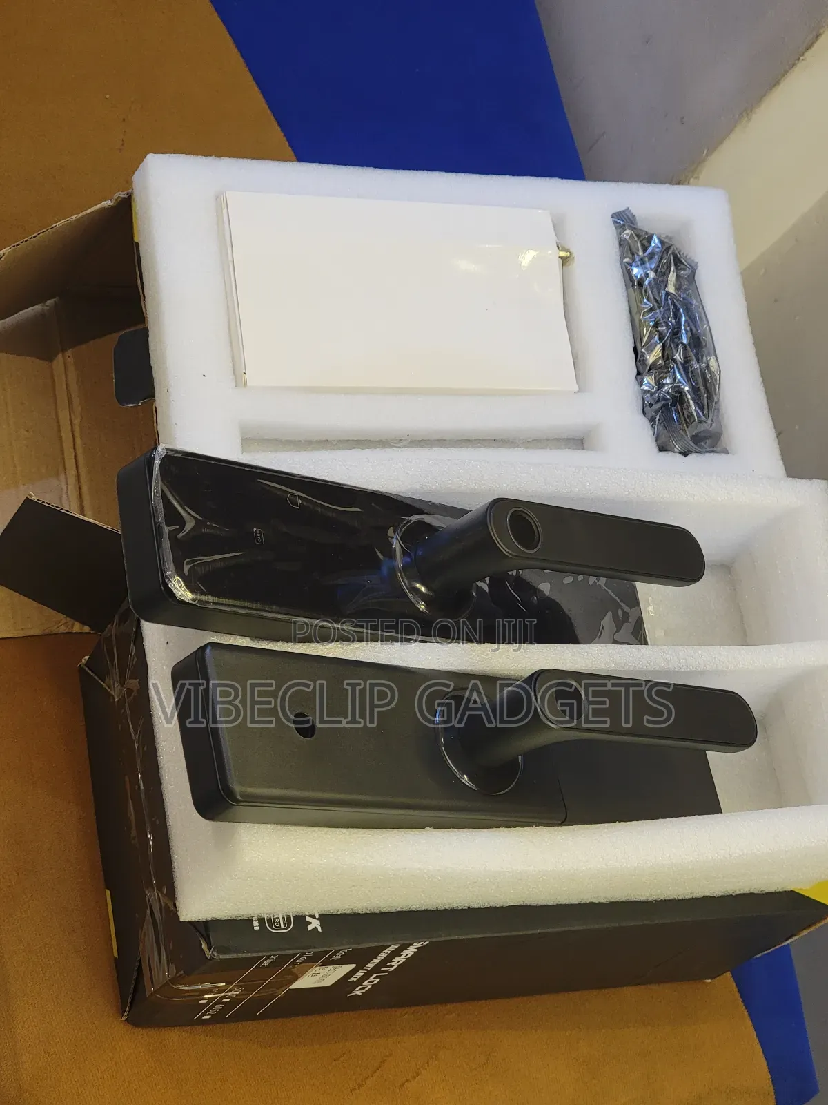 Smart Door Lock With Fingerprint, Pin, Card, Mobile App